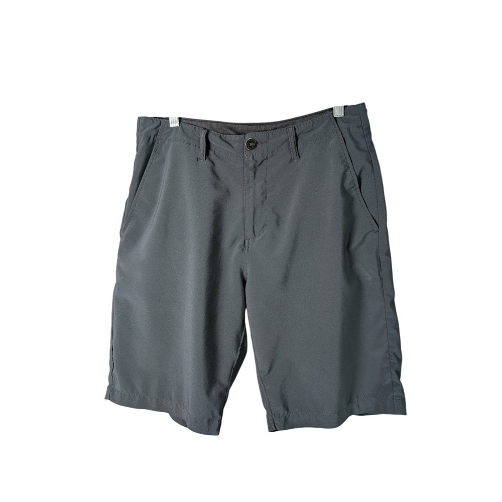 Volcom Shorts Mens 32 Charcoal Grey Surf & Turf Hybrid 4-Way Stretchโ